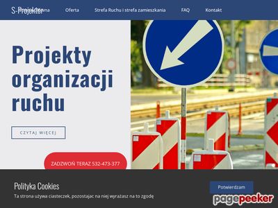 Projektor - projekt organizacji ruchu Warszawa