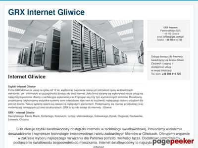 Internet daszyńskiego gliwice