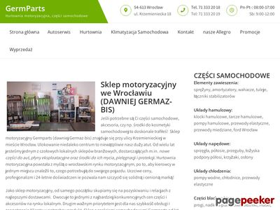 Germaz-Bis - Sklep Motoryzacyjny Wrocław
