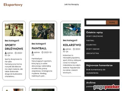 Eksportowy.pl - sklep sportowy, sprzęt sportowy