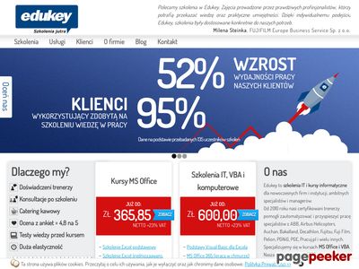 Edukey - marketing internetowy i szkolenia komputerowe w Łodzi