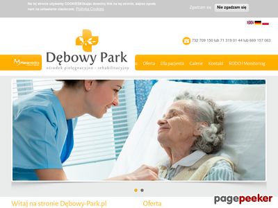 Dębowy Park - Ośrodek pielęgnacyjno - rehabilitacyjny