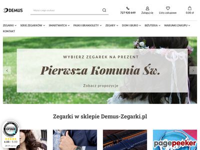 Sklep Internetowy Demus.pl - Zegarki Szwajcarskie