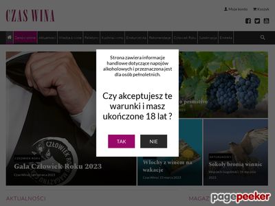 Wina - enologia, magazyn winiarski