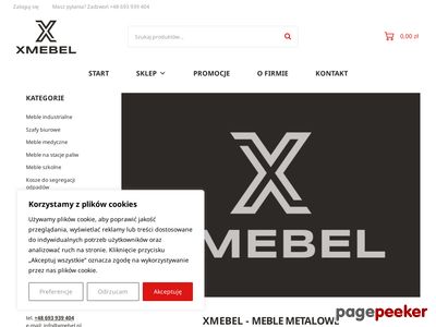 Meble metalowe - X MEBEL