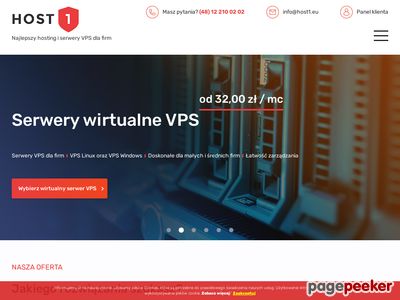 Serwery vps - Host1.eu