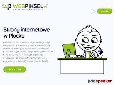 Tworzenie stron internetowych Płock, Sierpc