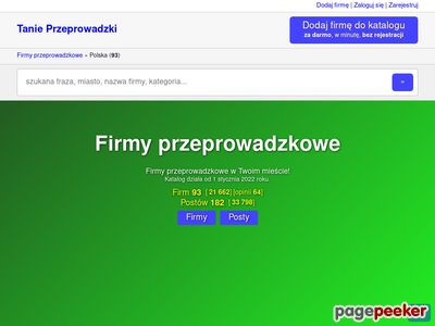 Tanie-przeprowadzki.pl : przeprowadzki Warszawa