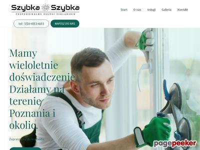 Usługi szklarskie Szybka-Szybka