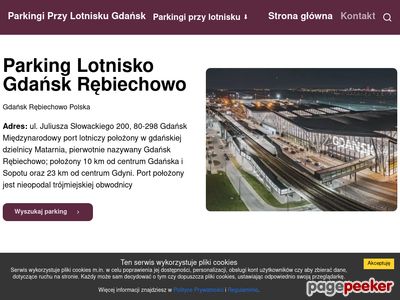 Parking lotnisko Gdańsk