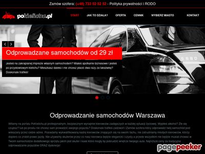 PoKielichu.pl Odprowadzanie samochodów