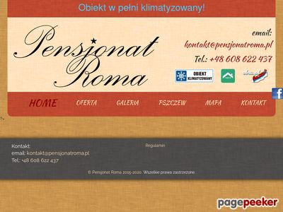 Pensjonat Roma - nocleg i wypoczynek w Pszczewie