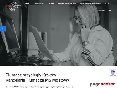 Kancelaria Tłumacza Monika Mostowy