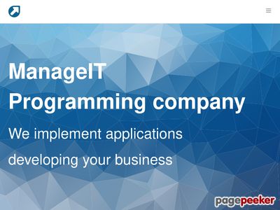 Firma programistyczna ManageIT Software House