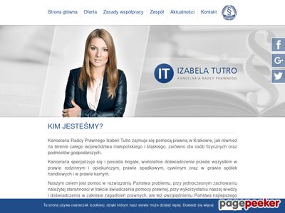 Izabela Tutro radca prawny - porady Kraków