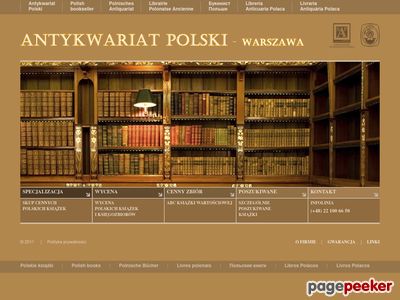 Antykwariat Polski Polskie cenne książki starodruki Wycena Zakup